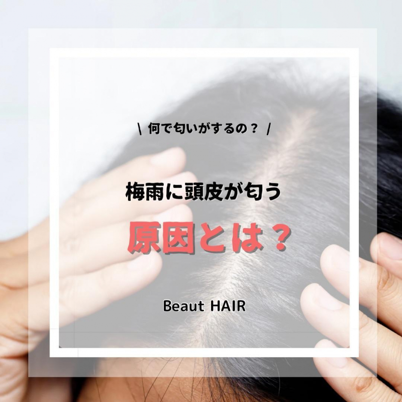 【原因はコレだった】梅雨になると臭くなる頭皮の匂いを緩和する方法とは？オススメアイテムも紹介