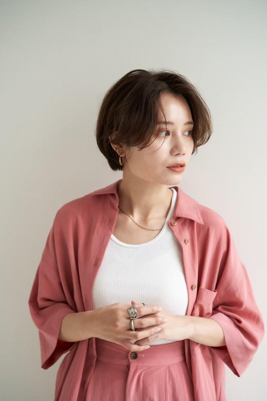 40代面長さんも納得 面長さんが似合う髪型とは ショートボブが得意な洗足の美容院が解説 ヘアスタイル